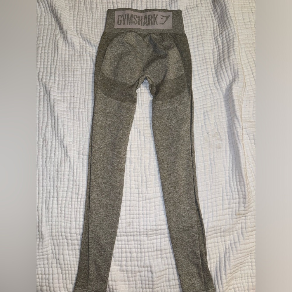 Gymshark Flex High Waisted Leggings in grey marl size xs